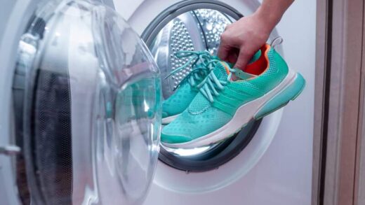 Czy w pralce można prać buty?